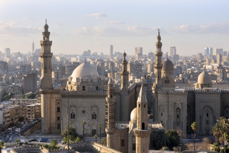 Mezquita del Sultán Hassan en El Cairo